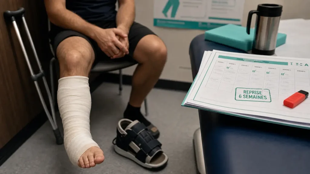 Arrêt de travail après une opération de l’hallux valgus : 2 à 6 semaines selon le métier