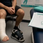 Opération hallux valgus : durée arrêt travail 2 à 6 semaines