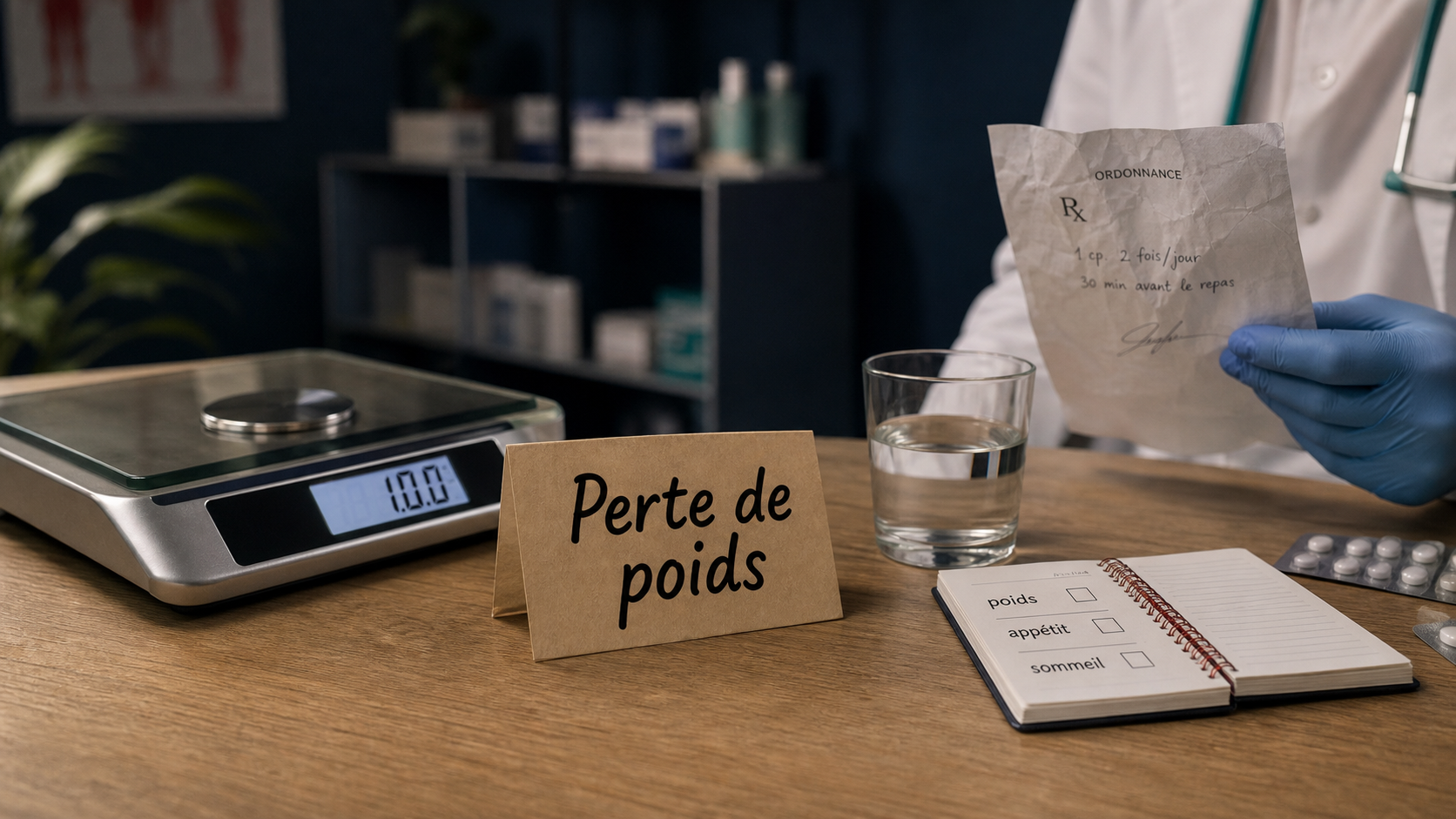 Seresta et perte de poids : suivi médical du poids