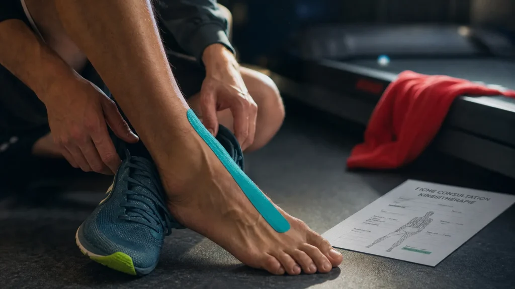 Tendinite releveur du pied : douleur au cou-de-pied du coureur