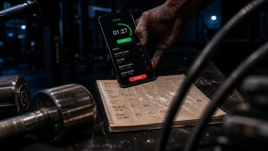 Application musculation : carnet digital, coach virtuel ou programme prêt à suivre ?