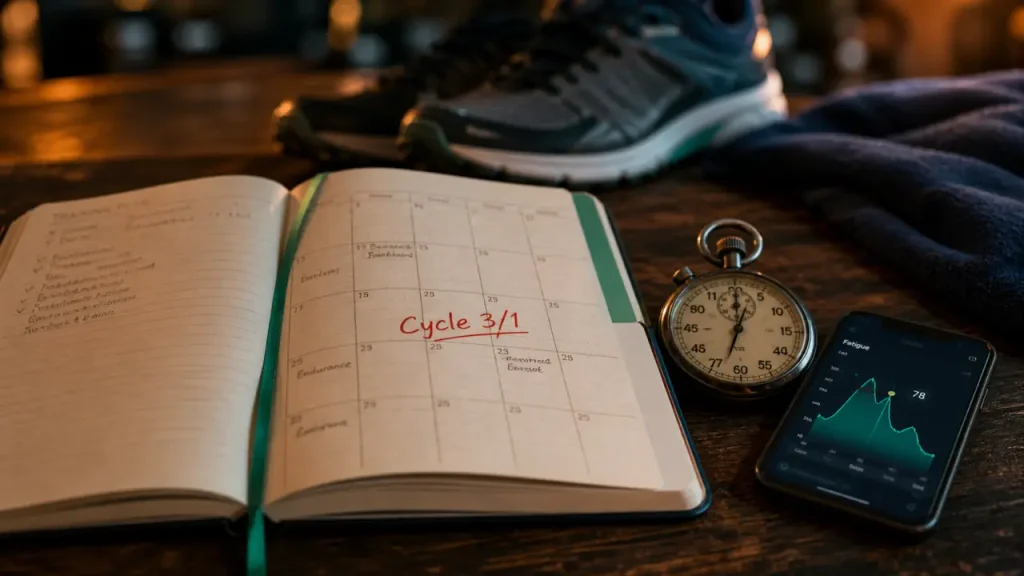 3 semaines de travail, 1 semaine de récupération : le cycle qui fait progresser en course à pied