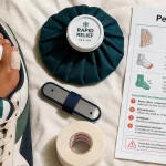 petit orteil cassé : strapping et attelle, immobilisation