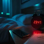 Pourquoi je n'arrive pas à dormir : horloge et téléphone au chevet, hyperéveil