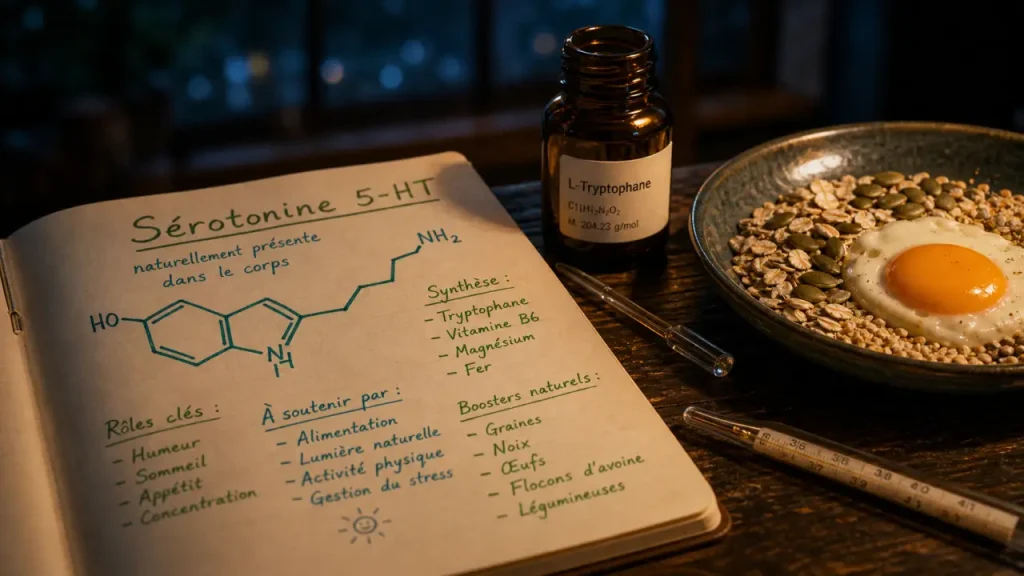 Sérotonine : intestin, humeur et limites du “boost” naturel