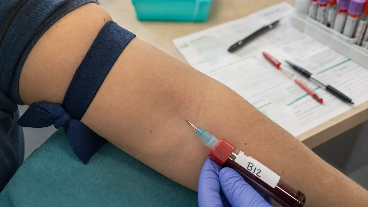 Vitamine B12 prise de sang : résultat et taux bas