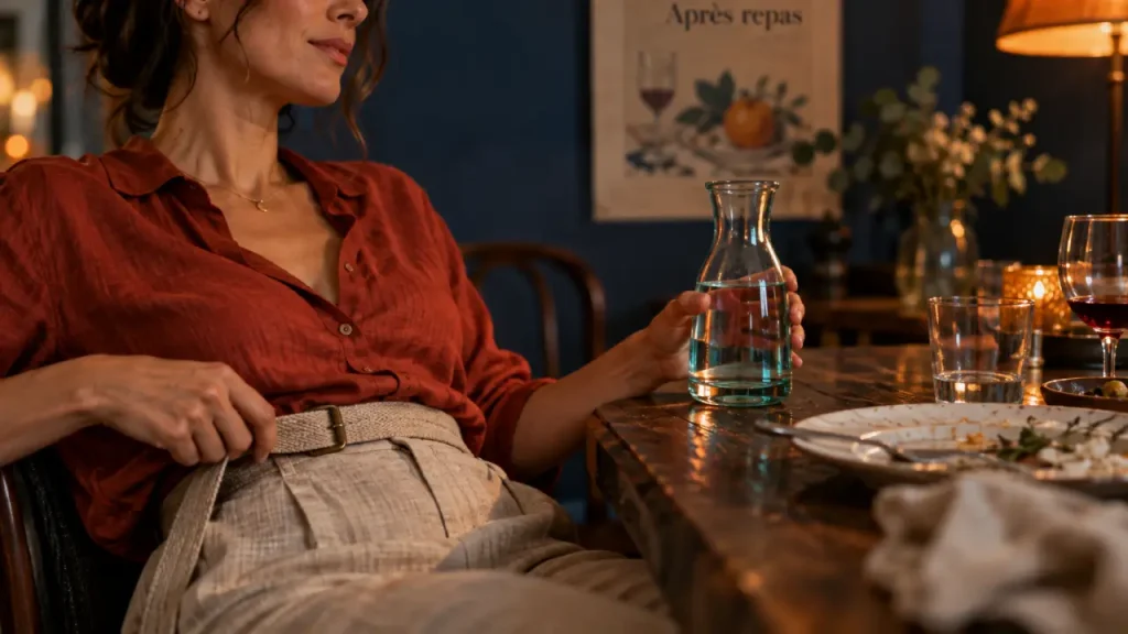Après avoir trop mangé, les bons gestes pour soulager le ventre lourd sans aggraver le reflux