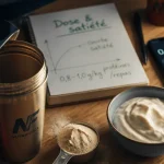 Whey protéine et perte de poids : shaker et fromage blanc grec