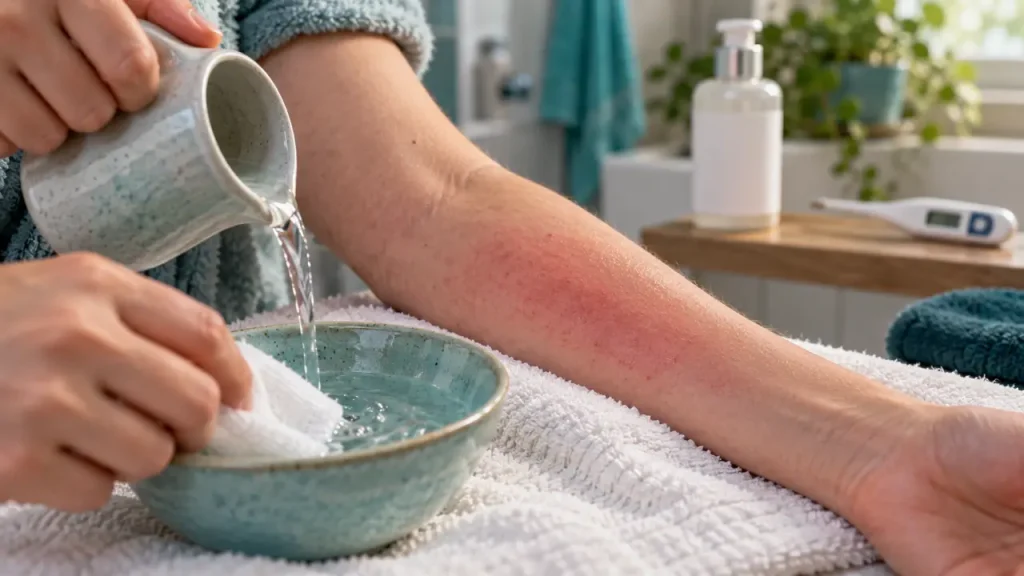 Faire dérougir un coup de soleil : apaiser la peau sans aggraver la brûlure